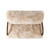 Four Hands Sandro Settee - Champagne Mongolian Fur