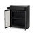 Four Hands Santiago Bar Cabinet - Smoked Black Mango