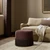 Four Hands Sinclair Fringe Ottoman - 21" - Laughlin Plum