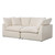 Four Hands Stevie 2PC Sectional - 83" - Crypton Nomad Snow