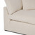 Four Hands Stevie 3PC Sectional - 125" - Crypton Nomad Snow