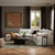 Four Hands Stevie 4PC LAF Sectional w/Ottoman - Crypton Nomad Snow