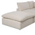 Four Hands Stevie 4PC LAF Sectional w/Ottoman - Crypton Nomad Snow