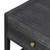 Four Hands Sullivan Small Nightstand - Brushed Black Acacia Solid