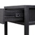 Four Hands Sullivan Small Nightstand - Brushed Black Acacia Solid