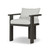 Four Hands Tahana Outdoor Metal Dining Chair - Alessi Linen