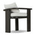 Four Hands Tahana Outdoor Metal Dining Chair - Alessi Linen