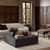 Four Hands Tanik Coffee Table - Textured Brown Tile