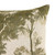Four Hands Toile Pillow - Toile Moss - 24"x24"