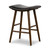 Four Hands Union Saddle Counter Stool - Distressed Black
