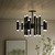 Four Hands Vesta Chandelier - Black Gunmetal