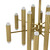 Four Hands Vesta Chandelier - Burnished Brass