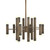Four Hands Vesta Chandelier - Heritage Bronze Brass