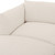 Four Hands Westwood 3PC Sectional w/ Ottoman - Crypton Nomad Snow