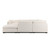 Four Hands Westwood 7 PC Sectional w/ Ottoman - Crypton Nomad Snow