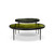 Four Hands Yoko Nesting Set of 2 - Moss Cast Glass