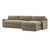 Amber Lewis x Four Hands Aurelia RAF 2PC Sectional - Broadway Olive