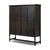 Amber Lewis x Four Hands Bari Wide Cabinet - Smoked Black Resawn Oak