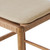 Amber Lewis x Four Hands Dara Counter Stool with Cushion - Broadway Dune - Counter