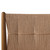 Amber Lewis x Four Hands Dara Counter Stool with Cushion - Dulane Mahogany - Counter