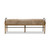 Amber Lewis x Four Hands Demi Accent Bench 60" - Taupe Shearling