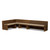 Amber Lewis x Four Hands Senna Dining Banquette L Shape 144" - Left - Natural Brown Rattan