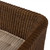 Amber Lewis x Four Hands Senna Dining Banquette U Shape 117" - Natural Brown Rattan
