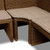 Amber Lewis x Four Hands Senna Dining Banquette U Shape 117" - Natural Brown Rattan
