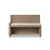 Amber Lewis x Four Hands Senna LAF Woven Dining Bench 49" - Broadway Dune