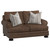 Bernhardt Foster Leather Loveseat
