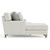 Bernhardt Mila 2-Piece Left Facing Fabric Sectional