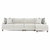 Bernhardt Mila 3-Piece Fabric Sectional