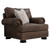 Bernhardt Foster Mocha Leather Chair