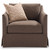 Bernhardt Langley Fabric Swivel Chair