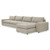 Bernhardt Nest 3pc Right Facing Fabric Sectional