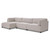 Bernhardt Parker 3 Piece Left Facing Fabric Sectional