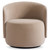 Bernhardt Crosby Fabric Swivel Chair - Beige