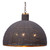 Jamie Young Big Sur 1-Light Beaded Chandelier - Slate Blue