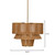 Jamie Young Dimension 1-Light Iron and Cotton Chandelier