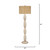 Jamie Young Almond Wood Floor Lamp - White Washed