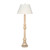 Jamie Young Augustine Wood Floor Lamp - White Washed
