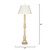 Jamie Young Augustine Wood Floor Lamp - White Washed