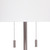 Jamie Young Lincoln 2-Light Metal Floor Lamp - Silver