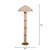 Jamie Young Seychelles 2-Light Rattan Floor Lamp