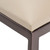 Jamie Young Bradbury Leather Counter Stool - Cream