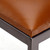 Jamie Young Bradbury Leather Counter Stool - Saddle