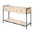 Jamie Young Cassius Faux Shagreen 2-Drawer Console - Taupe
