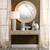 Jamie Young Kain Faux Shagreen Console - Cream