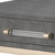Jamie Young Kain Faux Shagreen Console - Grey