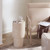 Jamie Young St. Germain Drink Table - Marbled Cream
